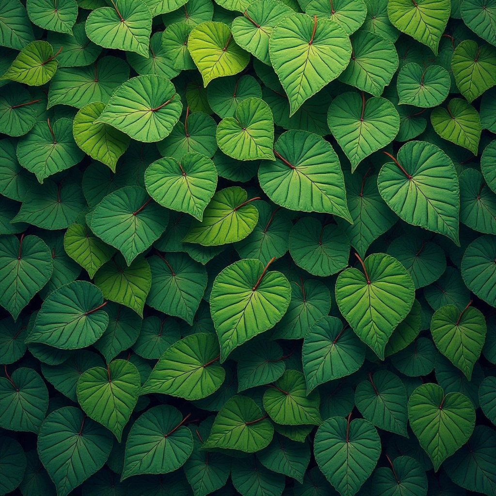 Lush Green Leaves